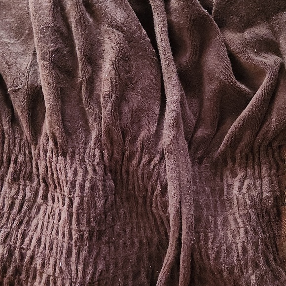 Brown beach cover up - Picture 2 of 2